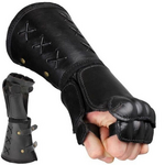 Medieval Steampunk Men's Arm Guard Boxing Gloves Retro Gauntlets
