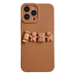 Three-dimensional Cute Biscuit Patch For Mobile Phone Case